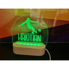 Name Night Light | Wood Base (RGB Led) - FREE SHIPPING
