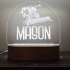 Name Night Light | Wood Base (White Led) - FREE SHIPPING