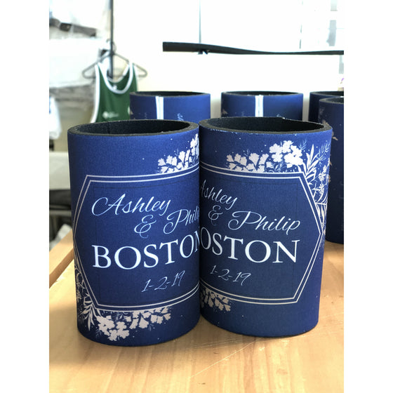 Custom Printed Stubby Holder - Carlie Rees Custom Designs